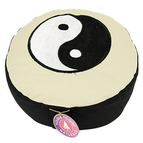Meditatiekussen Yin Yang Zwart/Wit Meditatiekussen Yin Yang Zwart/Wit