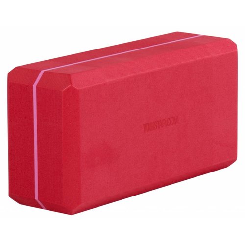 YOGISTAR Yoga Blok Basic Rood YOGISTAR Yoga Blok Basic Rood