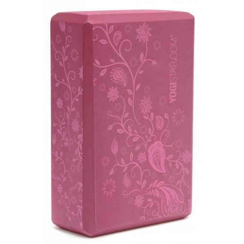 YOGISTAR Yoga Blok Indian Flower YOGISTAR Yoga Blok Indian Flower