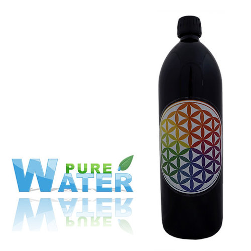 Soulbottles Drinkfles Miron Violet Flower of Life Veelkleurig Soulbottles Drinkfles Miron Violet Flower of Life Veelkleurig