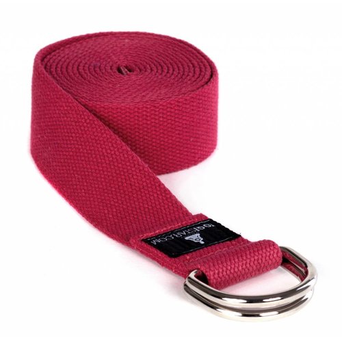 YOGISTAR Yoga Riem D-Ring Power Rood Metaal YOGISTAR Yoga Riem D-Ring Power Rood Metaal