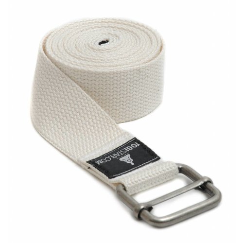 YOGISTAR Yoga Riem D-Ring Jute Metaal YOGISTAR Yoga Riem D-Ring Jute Metaal