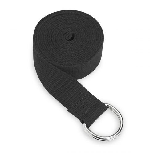 GAIAM Yoga Riem Atletiek Zwart GAIAM Yoga Riem Atletiek Zwart