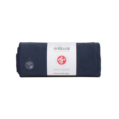 Manduka Yoga Handdoek eQua® Midnight Manduka Yoga Handdoek eQua® Midnight