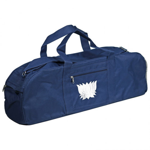 Yogi & Yogini Yoga Mat Tas met witte Lotus Yogi & Yogini Yoga Mat Tas met witte Lotus
