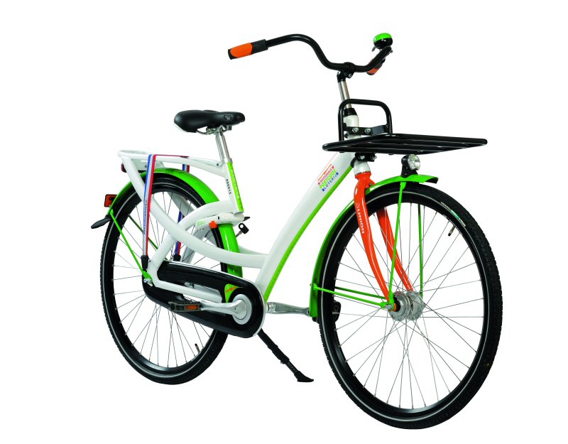 De stad Laboratorium Veroorloven Ik heb een postcode loterij fiets, past hier achterop een fietsstoeltje op?  - Fiets-stoeltje.nl