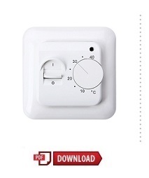 De intelligente touch screen iphone design thermostaat handleiding