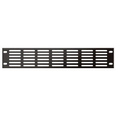 DAP 19 inch ventilatiepaneel 2 HE zwart