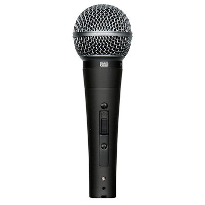 DAP PL-08S Dynamische microfoon met aan/uit schakelaar en 6m kabel