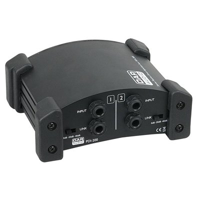 DAP PDI-200 Passieve stereo DI-box