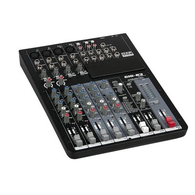 DAP GIG-83CFX 8-kanaals mixer met effecten