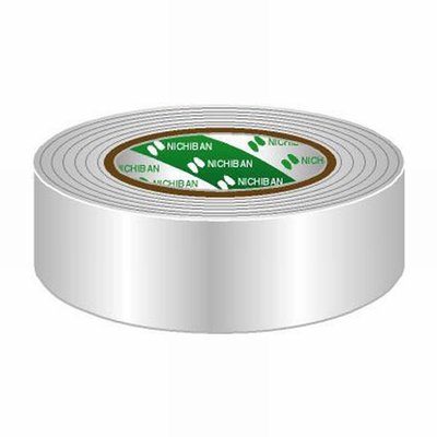 Nichiban Gaffa tape rol 38mm 25m wit