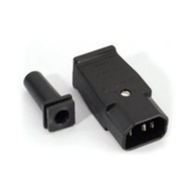 Adam Hall IEC Euro connector male