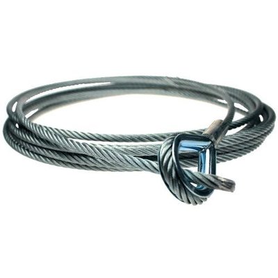 Adam Hall Safety 5mm 5m met schroefkarabijnhaak