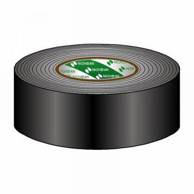 Nichiban Gaffa tape rol 50mm 50m zwart