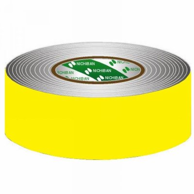 Nichiban Gaffa tape rol 50mm 50m geel
