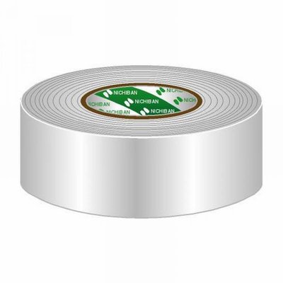Nichiban Gaffa tape rol 50mm 50m wit