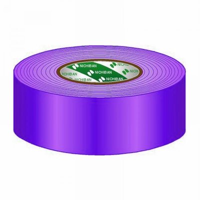 Nichiban Gaffa tape rol 50mm 50m paars