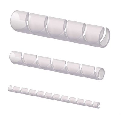 Procab ACW120/T Spiraalband 20mm transparant 5m