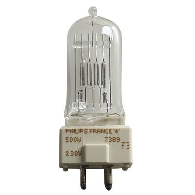Philips GY9.5 230V/500W A1/244 7389 lamp