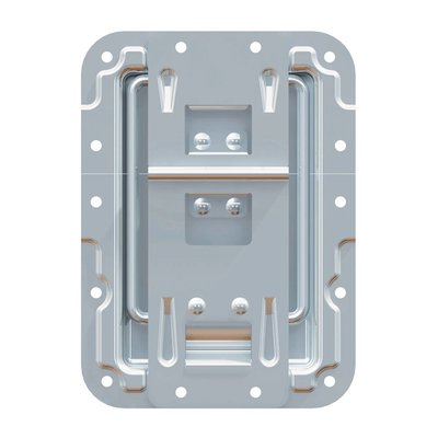 Adam Hall 270838 Groot Inbouw stopscharnier met verzet