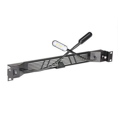 Adam Hall 19 inch Dubbele zwanenhals racklight