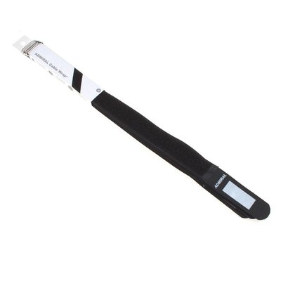 Admiral Cable Wrap kabelbinder 25x380mm zwart (set van 5 stuks)