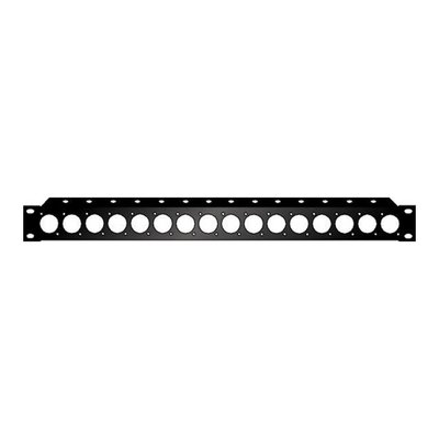 Audio Metalz Rackpaneel 16x D-hole 2 HE