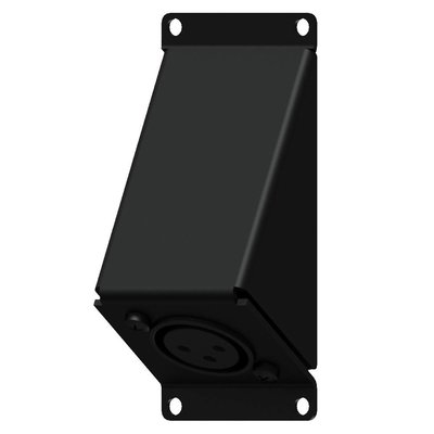Caymon CASY123/B 1x XLR female naar terminal plaatje 1 space
