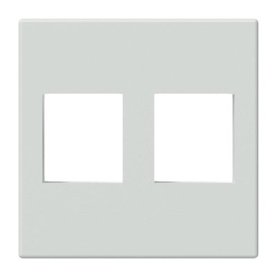 Procab CP45KS2/W Keystone 45x45mm frame wit