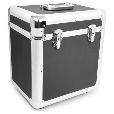 Power Dynamics RC100 Vinyl Record case voor 12 inch platen zwart
