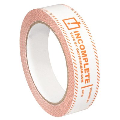 Gaffergear Incomplete tape 25mm 66m
