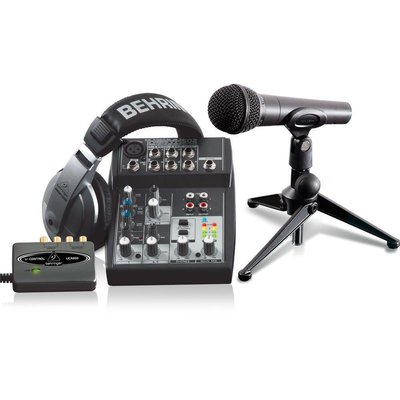 Behringer Podcastudio USB studio opnameset