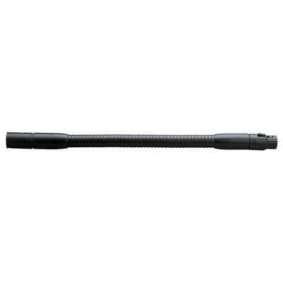 K&M 23020 XLR zwanenhals 20cm zwart