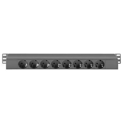 Adam Hall 19 inch 8-weg stroomverdeler met TrueCon
