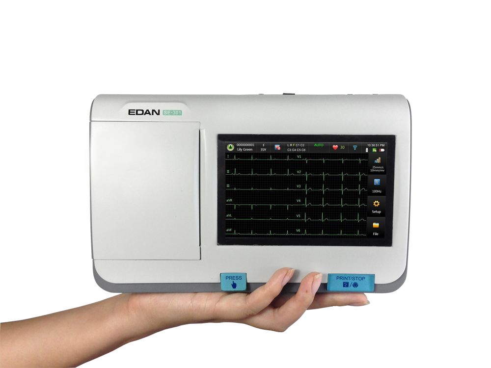 SE-301 B Electrocardiograph, 3 Channel ECG - Medys | Medical Equipment ...