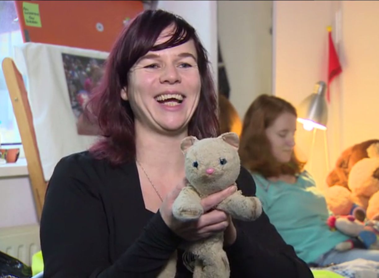 Je hele leven met een knuffel