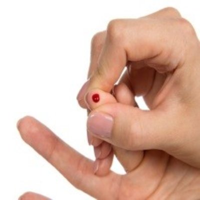 Vinger voedingsallergietest 270