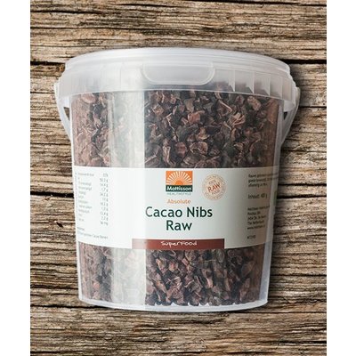 Mattisson Cacao Nibs, 400 gram
