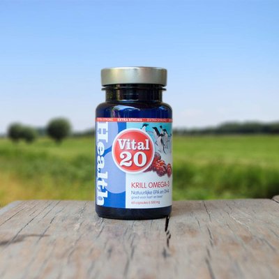 Vital 20 Krill Olie Omega-3 Extra Strong