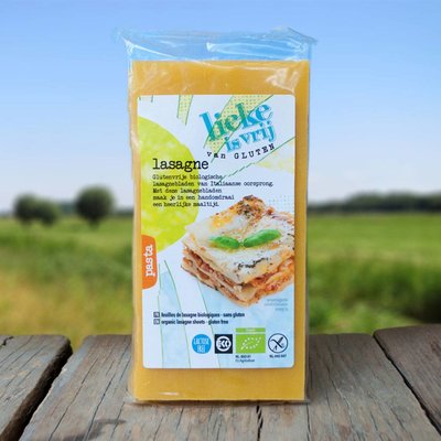 Lieke is vrij Glutenvrije Llasagnebladen