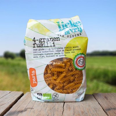 Lieke is vrij 4-granen Fusilli