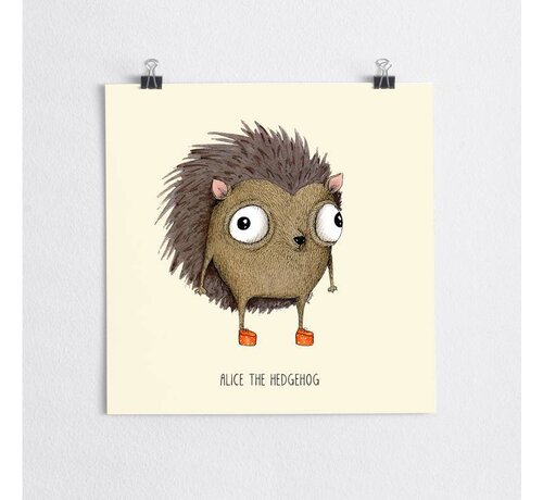 A Grape Design poster egel Alice