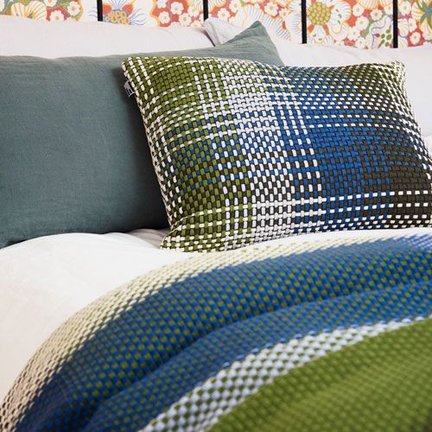 Skandinavische Wolldecken Schlafzimmer
