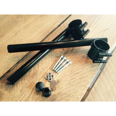 22MM - 7/8" Stummellenker Schwarz By Motorcycles United
