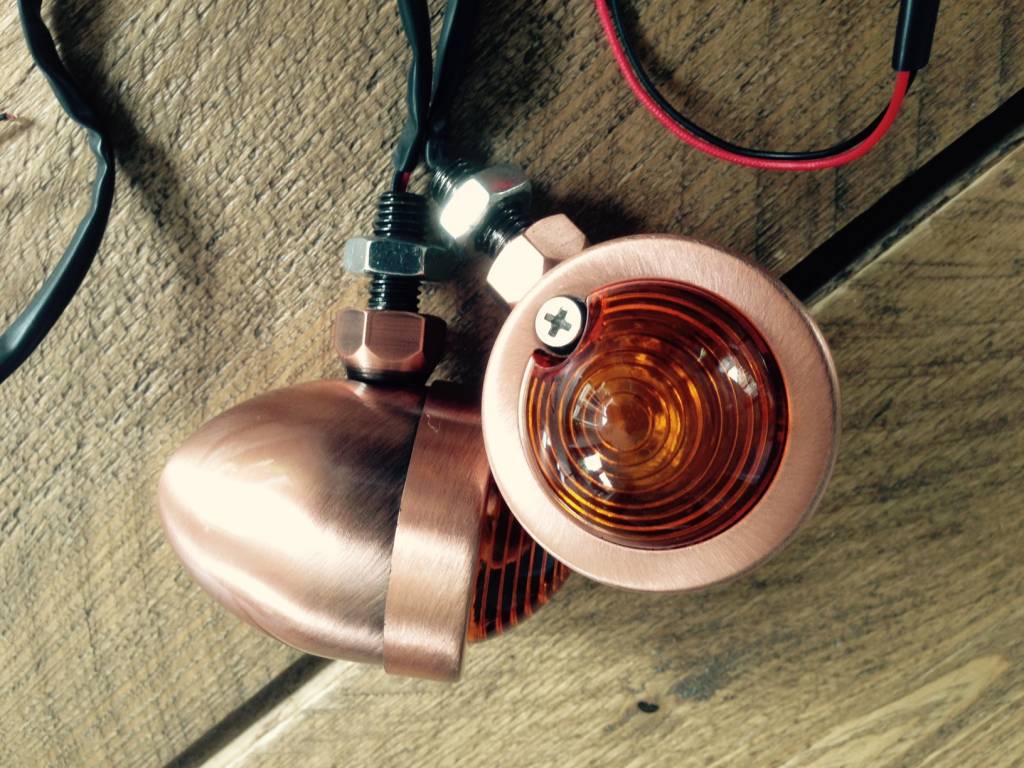 Copper Bullet Turn Signals