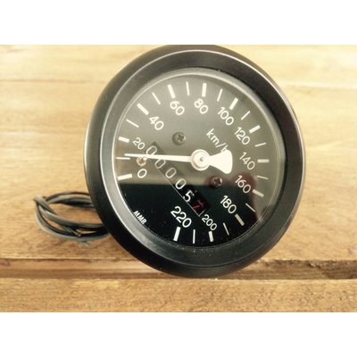 48MM Schwarzer Universal Tacho für BMW-Modelle