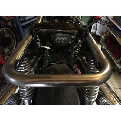 1" Cafe Racer Hoop 2mm Stahl "U"