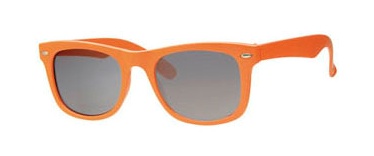 Oranje zonnebril op koningsdag