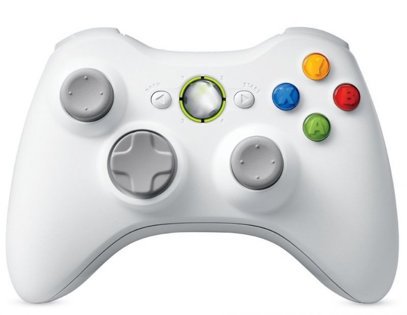 Draadloze Controller Wit voor Xbox 360